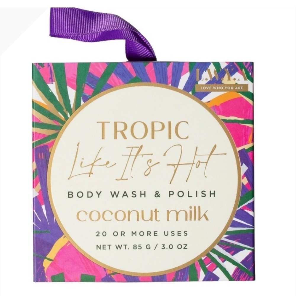 L.W.Y.A. Tropic Like It's Hot Coconut Milk Body Wash & Polish